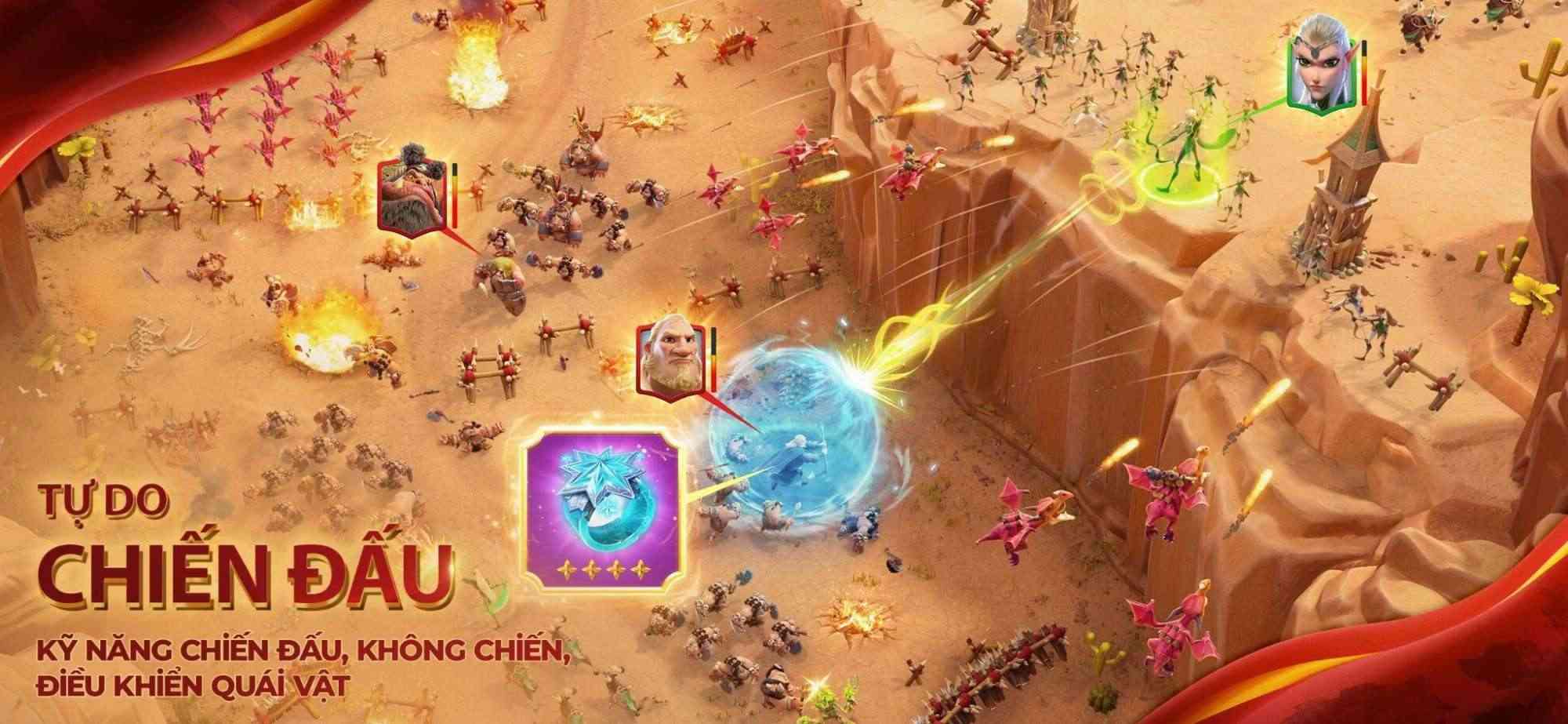 Cùng chơi siêu phẩm Call Of Dragons - Funtap trên PC với BlueStacks