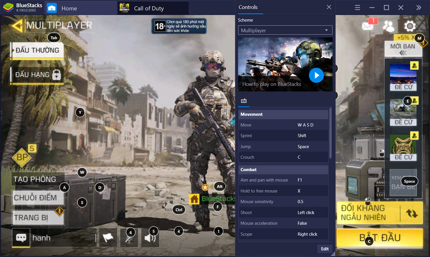 Cùng chơi “bom tấn FPS” Call of Duty: Mobile trên PC với BlueStacks