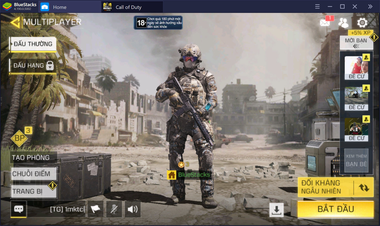 Cùng chơi “bom tấn FPS” Call of Duty: Mobile trên PC với BlueStacks