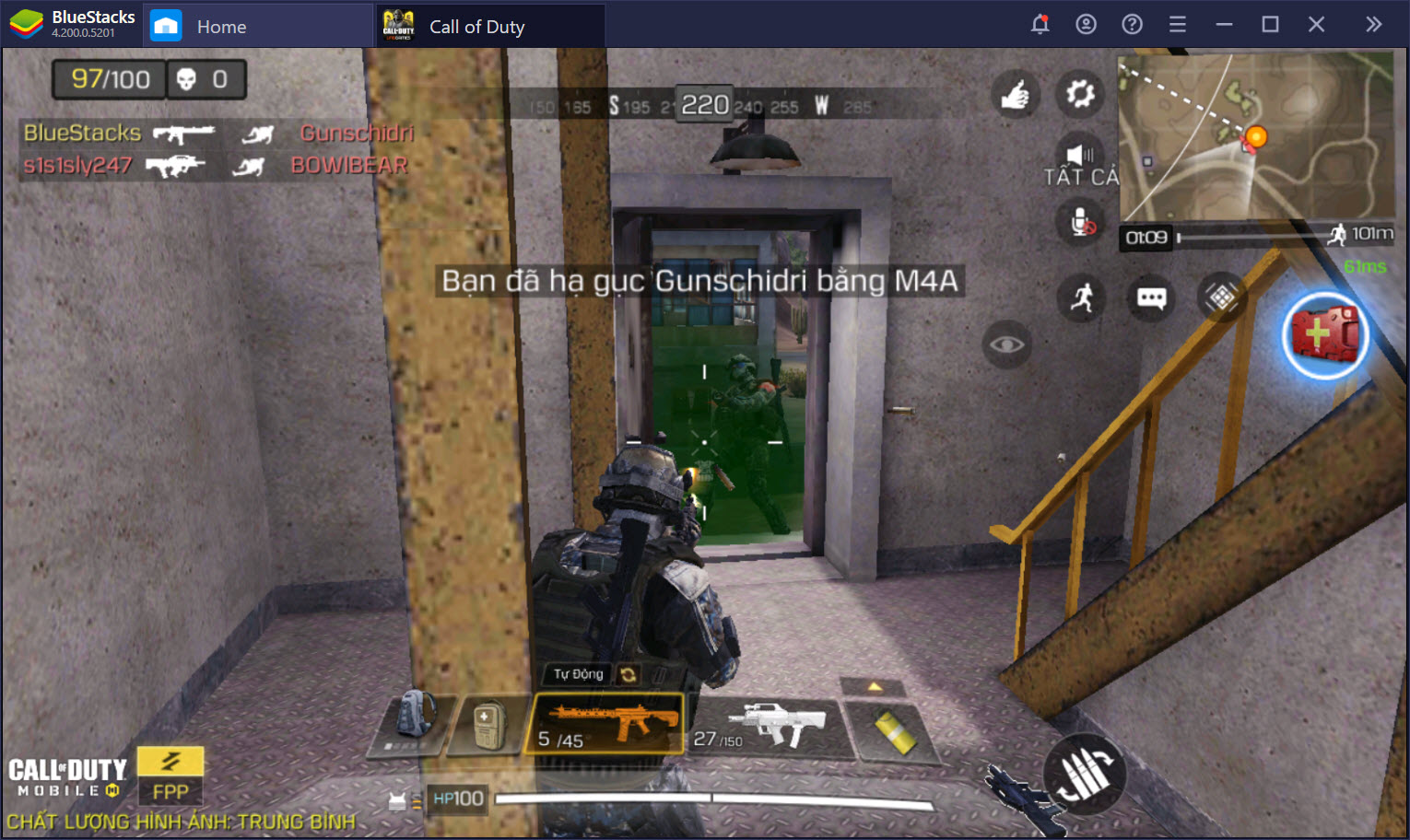 Mẹo đạt top 1 trong chế độ Battle Royale trong Call of Duty: Mobile