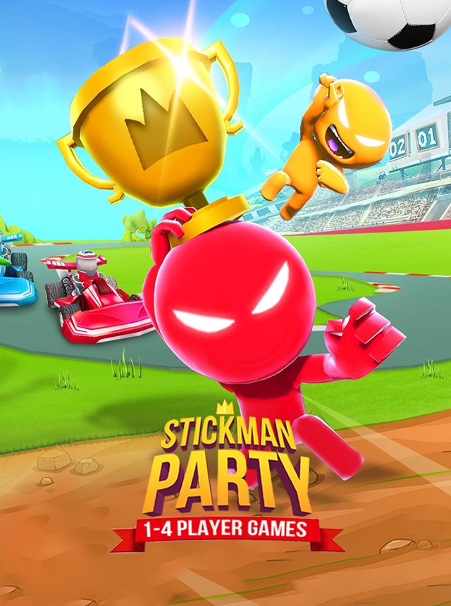 Stickman Party - Stickman Party - 2 3 4 Player Mini Games