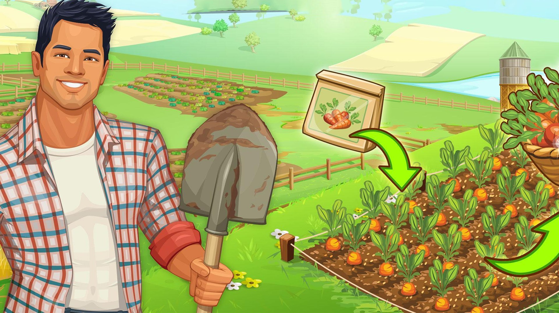Download amp Play Big Farm Mobile Harvest  Free Farming Game on PC amp Mac  Emulator