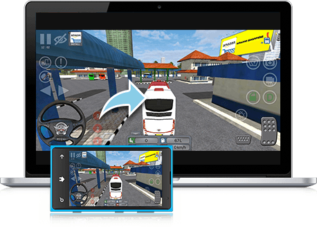 Download the Indonesia Bus Simulator on PC with Bluestacks.