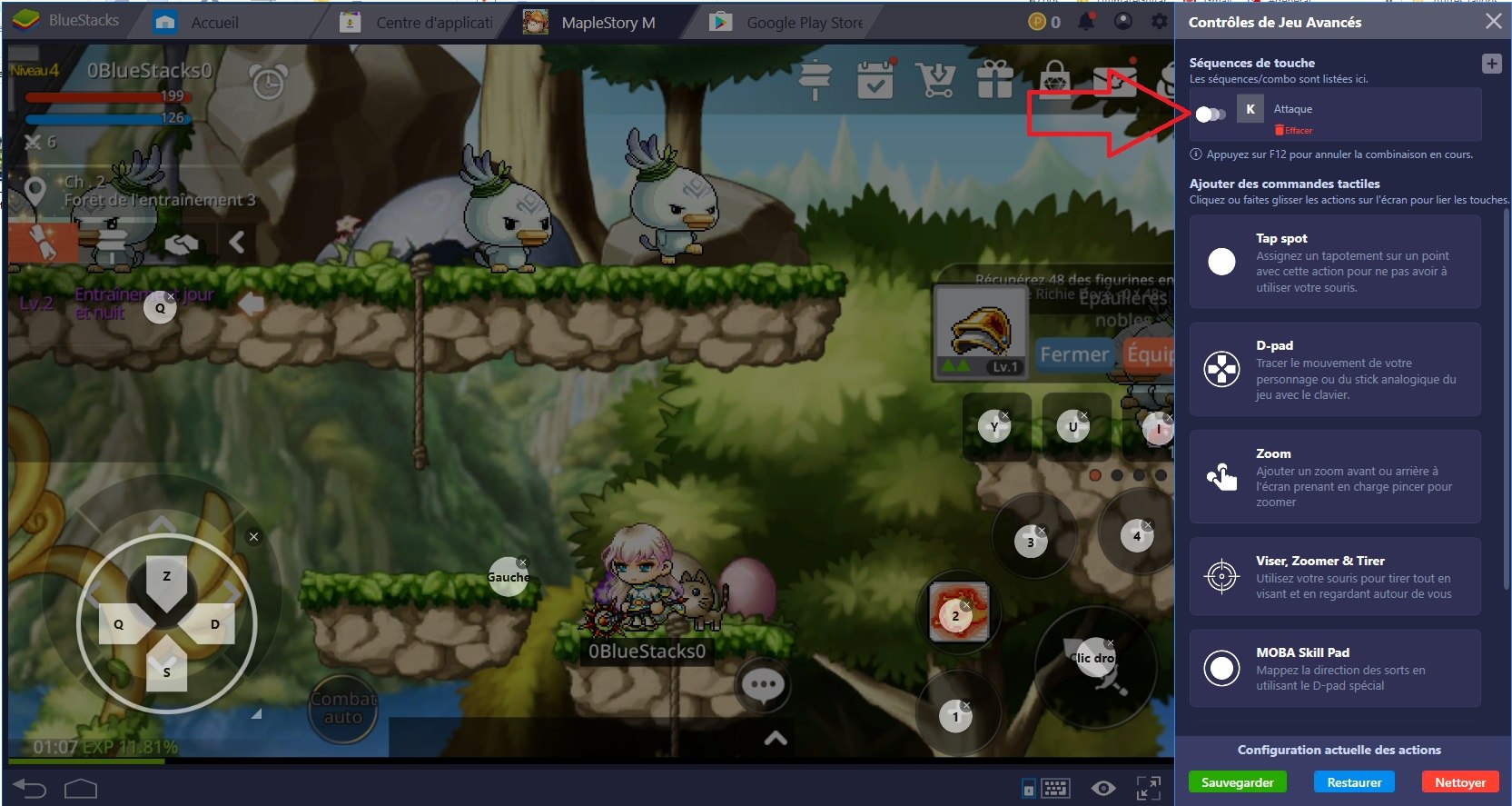 Farmez plus vite dans MapleStory M grâce au Combo Key de BlueStacks