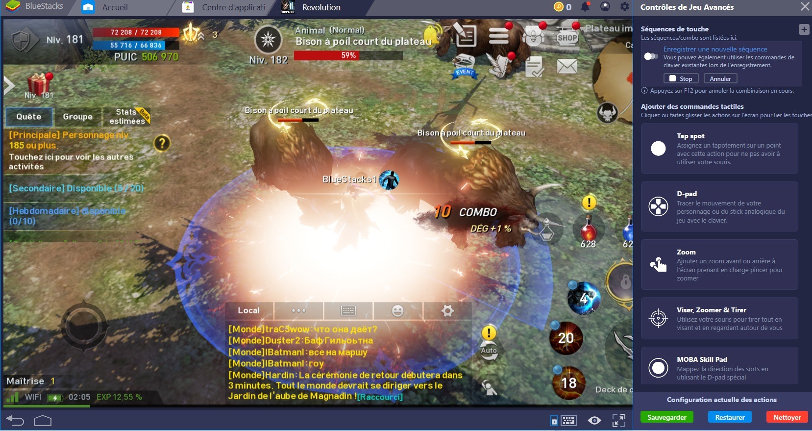 Plus de fun dans Lineage 2 : Revolution grâce au Combo Key de BlueStacks