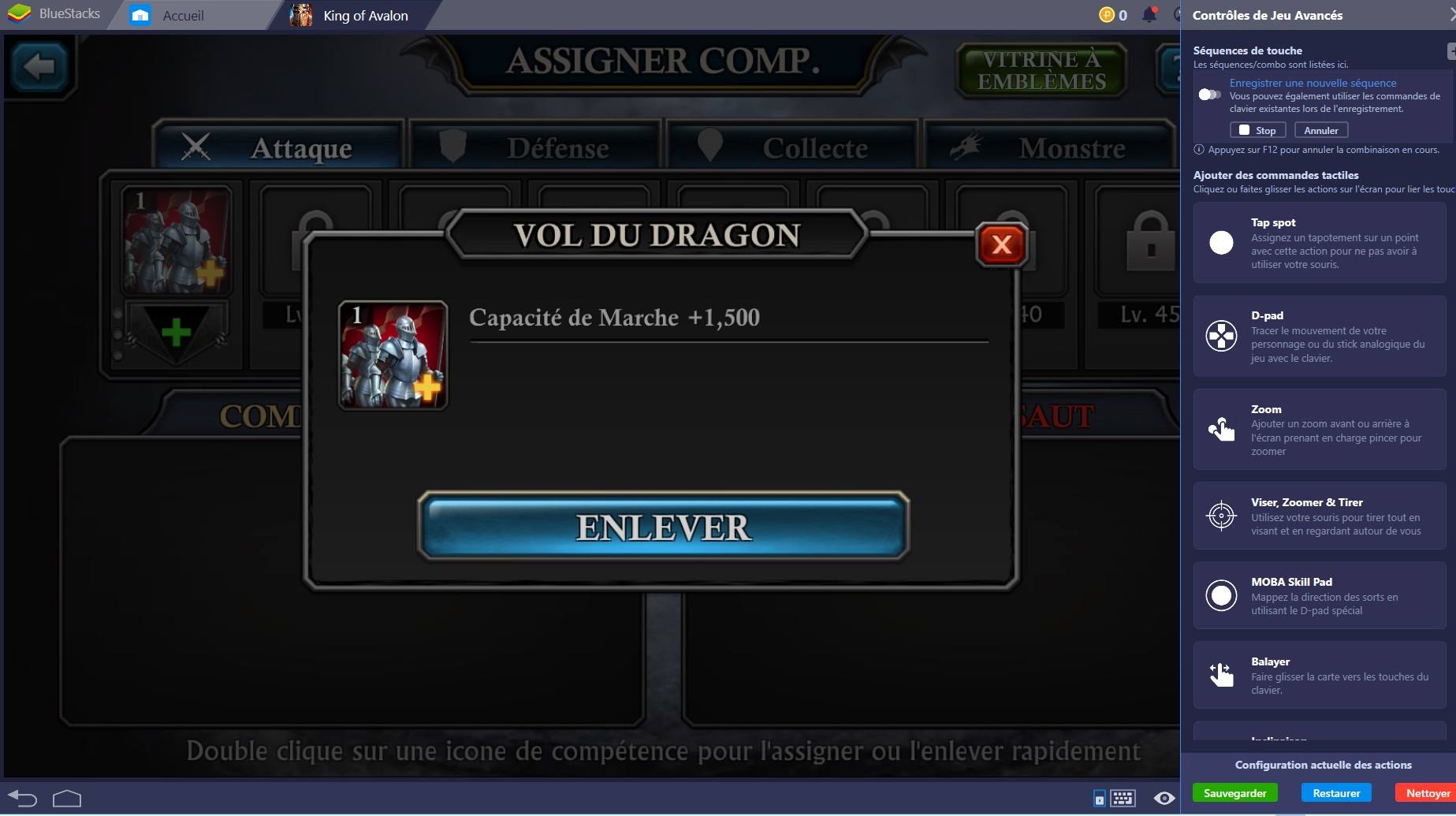 King of Avalon : Optimiser son expérience de jeu grâce au Combo Key de BlueStacks