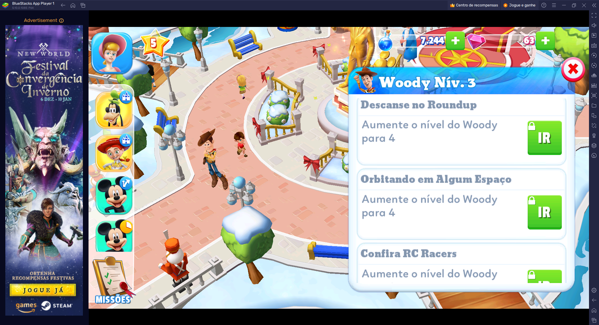 Como jogar O Reino Mágico da Disney no PC ou Mac com o BlueStacks