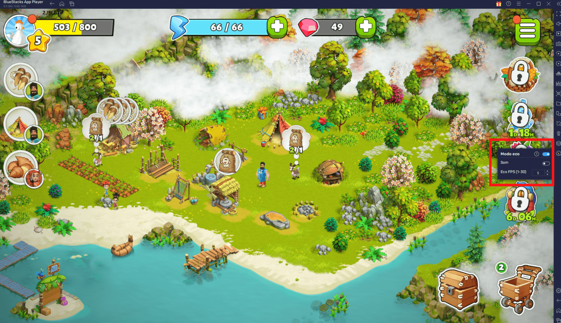 Como jogar Family Island: Jogo de fazenda no PC com o BlueStacks