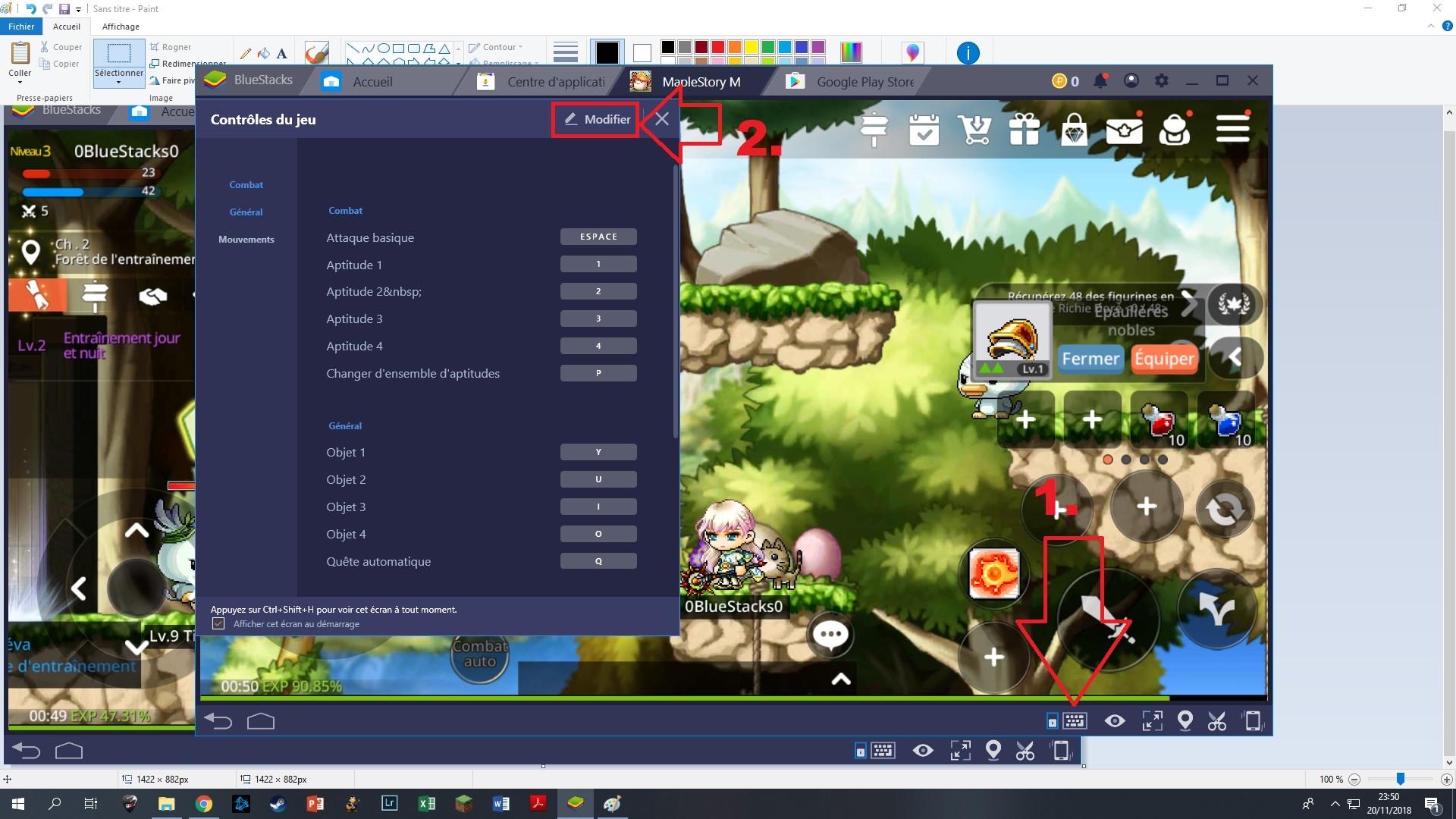 Farmez plus vite dans MapleStory M grâce au Combo Key de BlueStacks