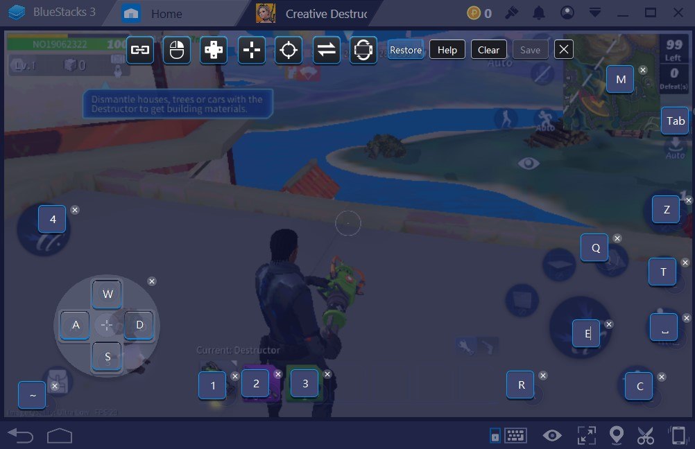 Creative Destruction: BlueStacks Guide