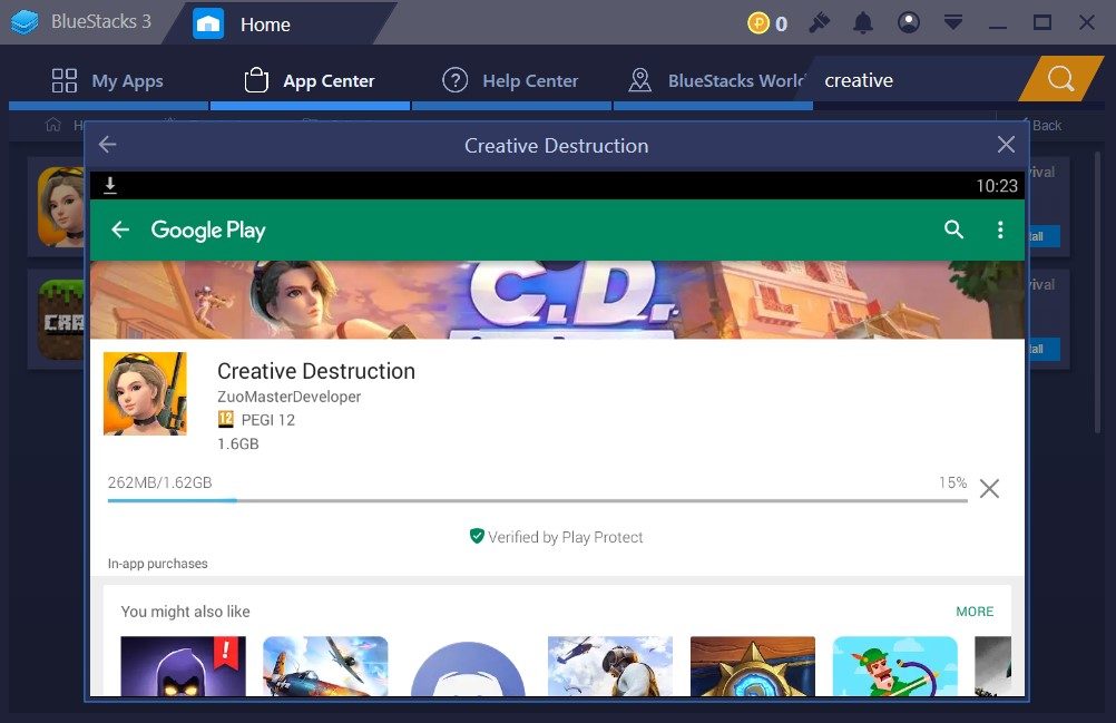 Creative Destruction: BlueStacks Guide