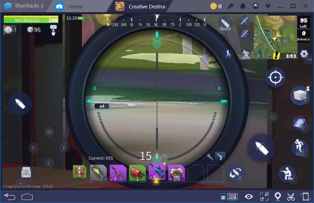 Creative Destruction: BlueStacks Guide