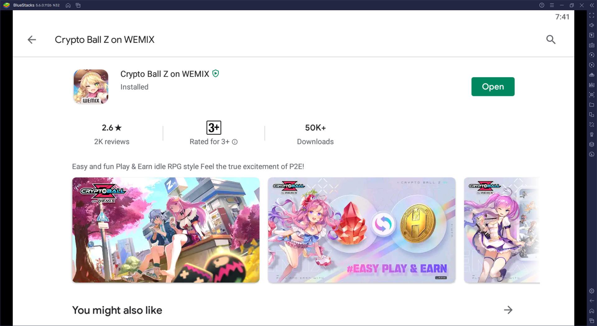 วิธีติดตั้งและเล่น Crypto Ball Z on WEMIX บน PC และ Mac ผ่าน BlueStacks