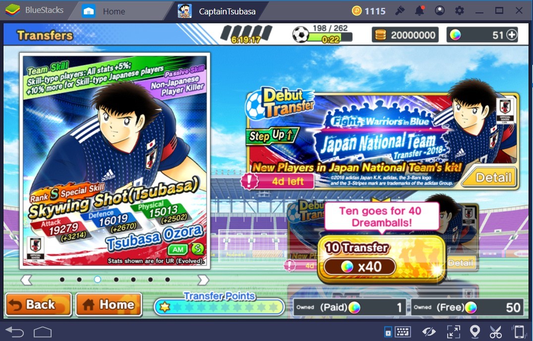 Captain Tsubasa: Dream Team - Kinh nghiệm ‘xương máu’ cho người chơi mới (Ngày 2)