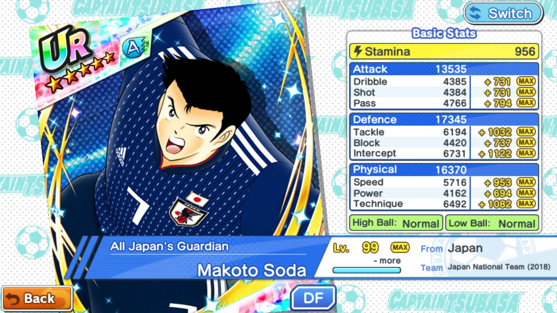 Captain Tsubasa: Dream Team - Tuyển Nhật phiên bản World Cup 2018 đáng sợ ra sao?