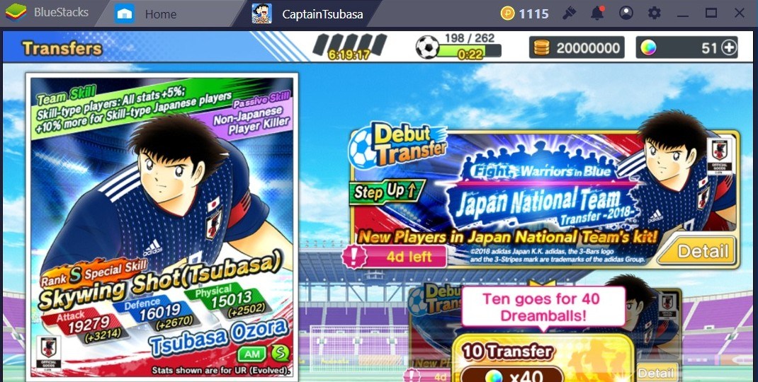 Captain Tsubasa: Dream Team – Kinh nghiệm ‘xương máu’ khi bắt đầu game (Ngày 1)