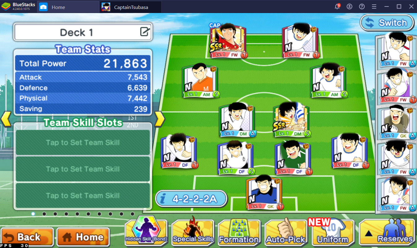 How to Play Captain Tsubasa: Dream Team on PC with BlueStacks