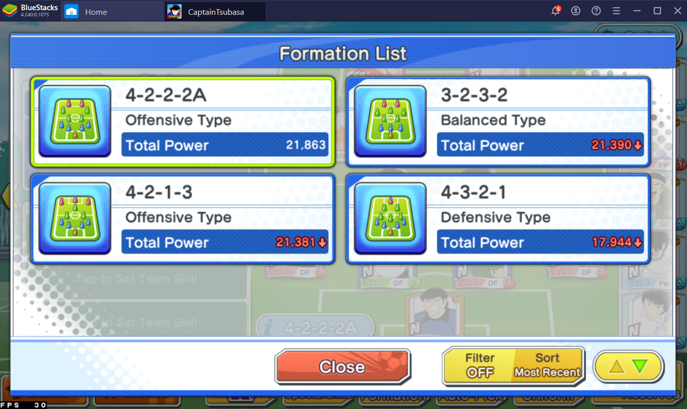 A Guide to Matches in Captain Tsubasa: Dream Team on PC