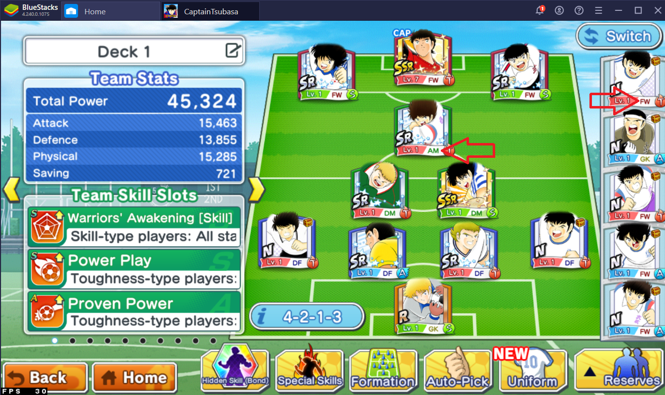 A Guide to Matches in Captain Tsubasa: Dream Team on PC