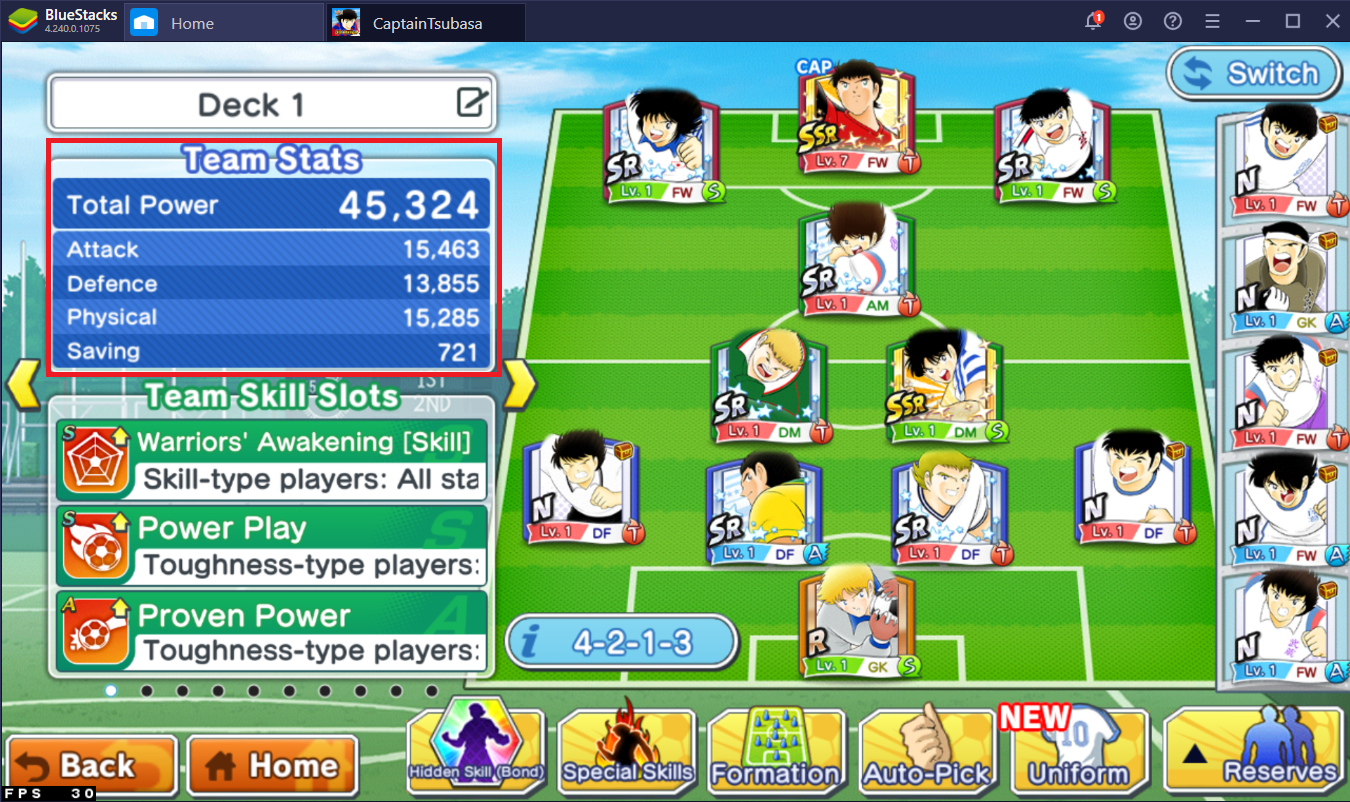 A Guide to Matches in Captain Tsubasa: Dream Team on PC