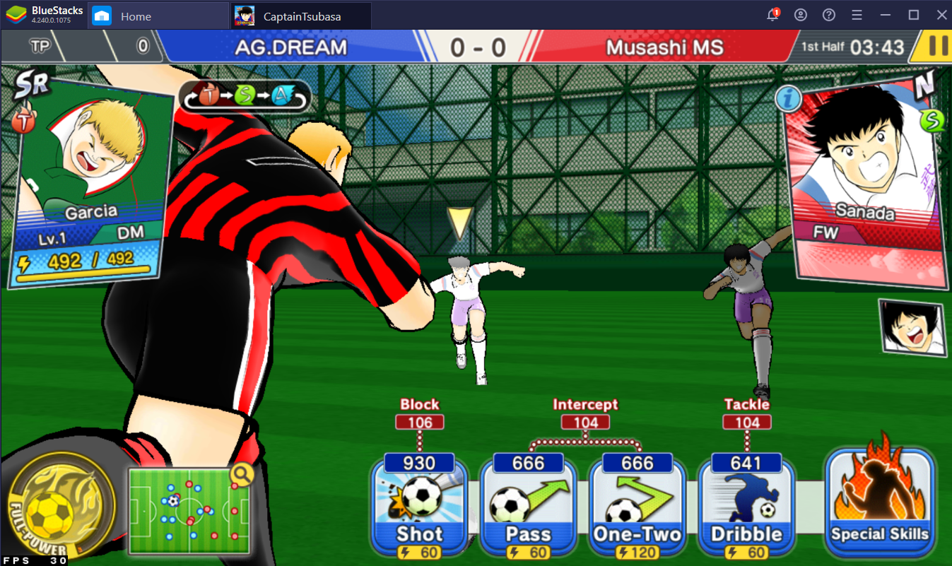 A Guide to Matches in Captain Tsubasa: Dream Team on PC