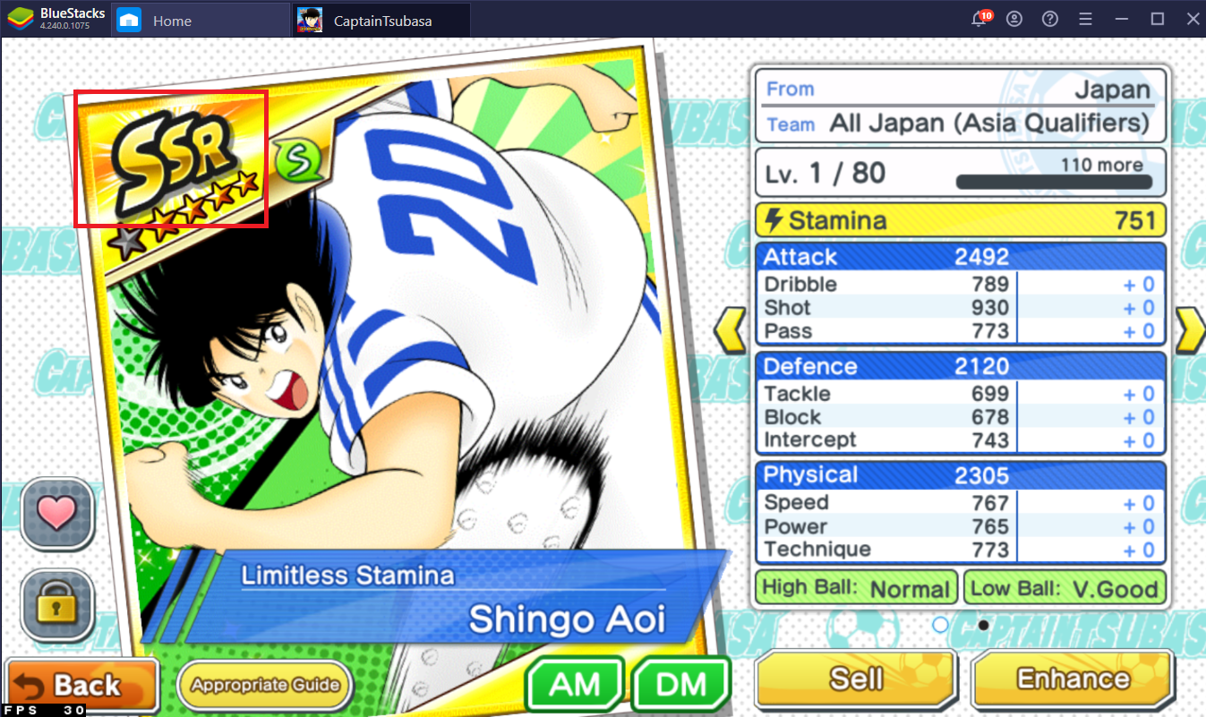 Improving Your Team in Captain Tsubasa: Dream Team on PC