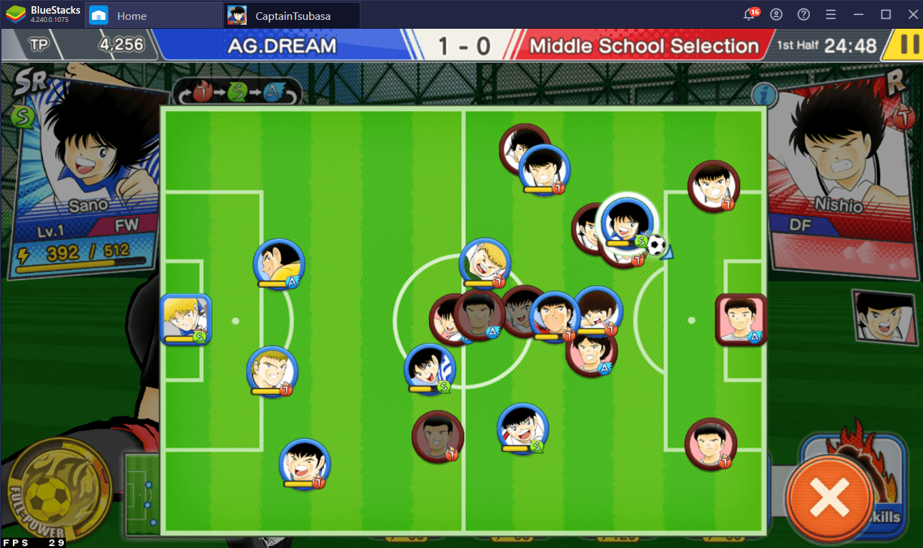 نصائح وحيل لـ لعبة Captain Tsubasa: Dream Team على جهاز الكمبيوتر