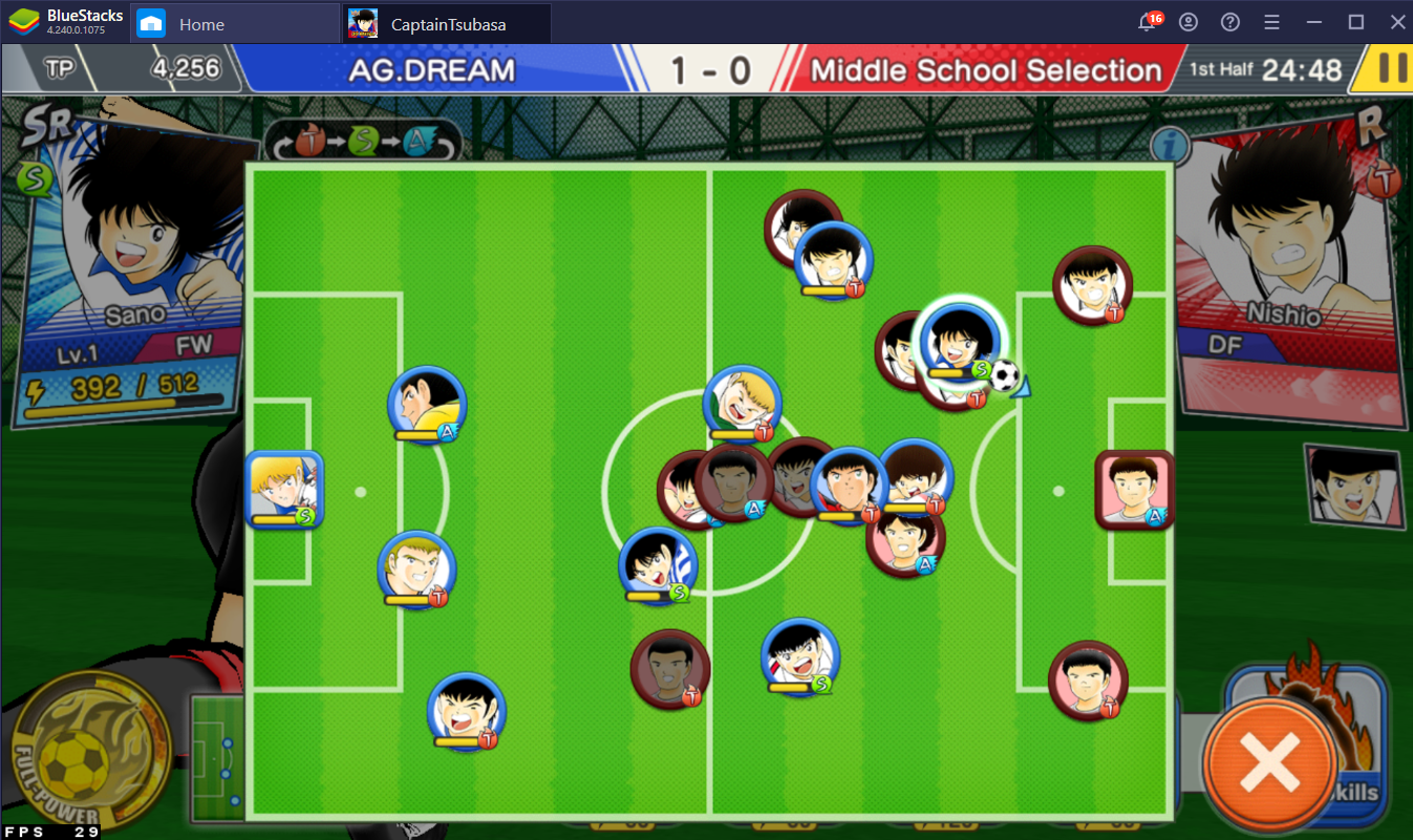 Tips and Tricks for Captain Tsubasa: Dream Team on PC