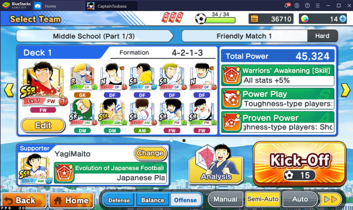 Tips and Tricks for Captain Tsubasa: Dream Team on PC