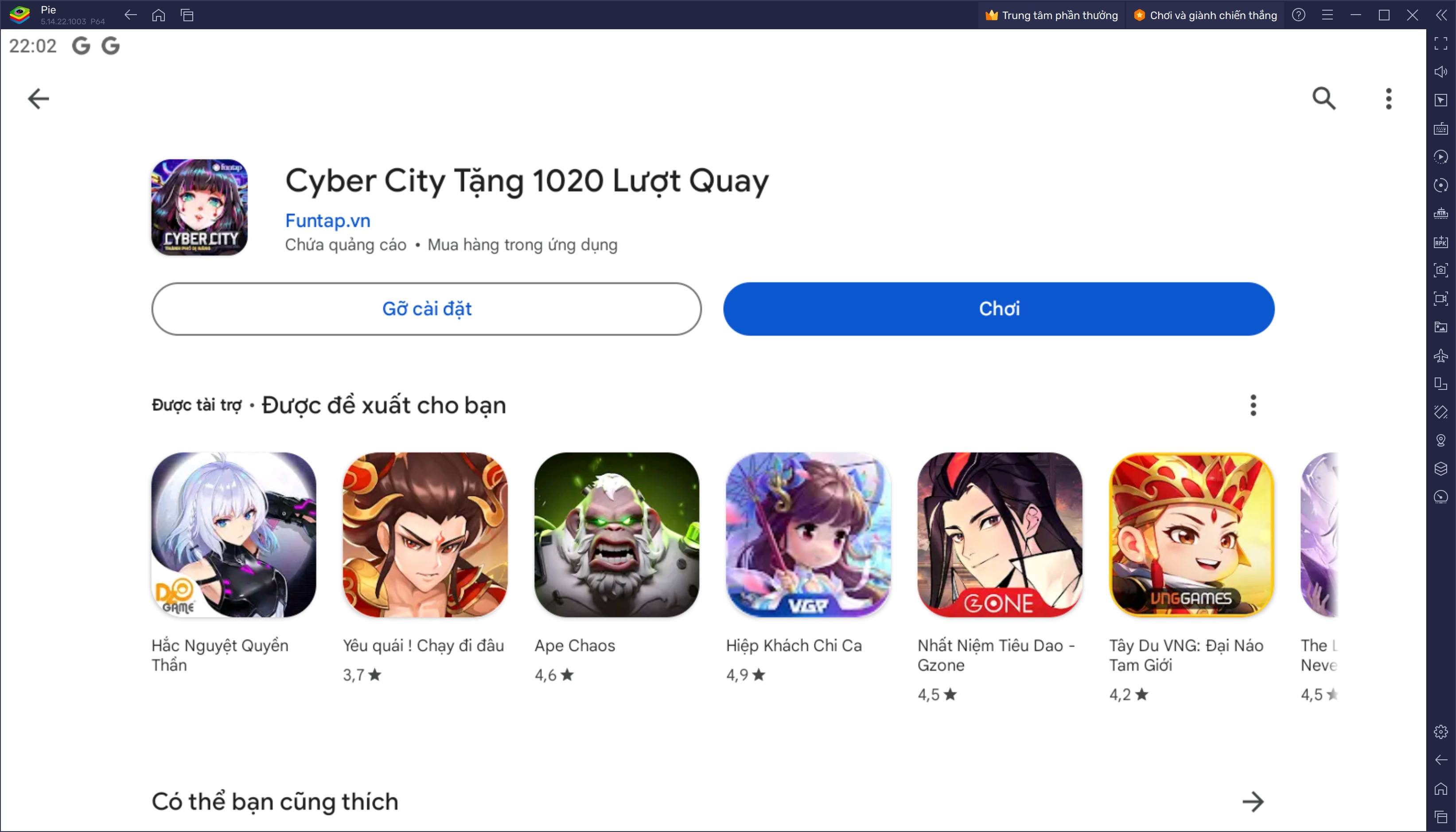 Dẹp tan hỗn độn thời gian khi chơi Cyber City: Thành Phố Dị Năng trên PC với BlueStacks