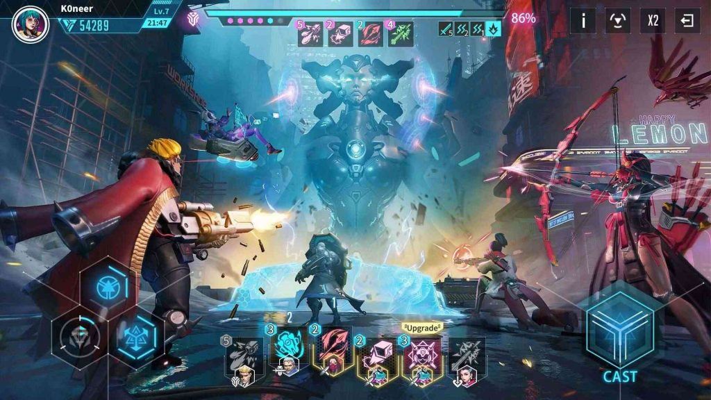 Trải nghiệm tựa game giả tưởng Cyber Rebellion trên PC với BlueStacks