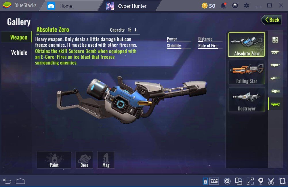 Cyber Hunter Weapons Guide