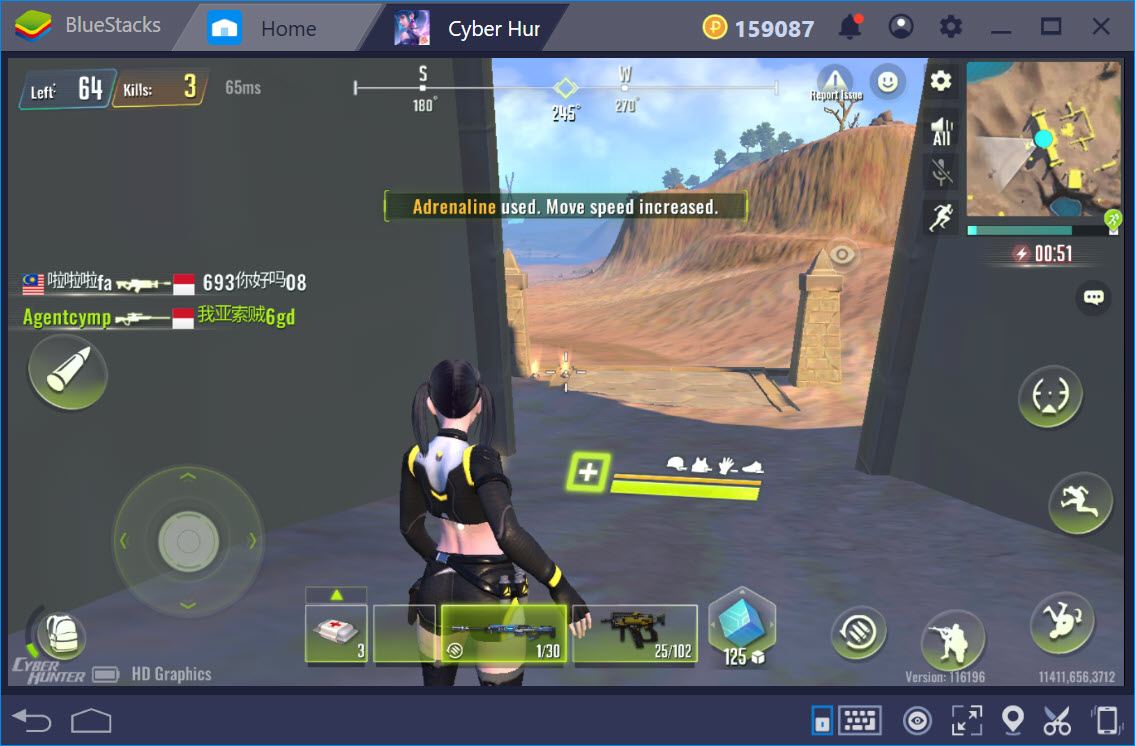 Thiết lập Game Controls khi chơi Cyber Hunter với BlueStacks