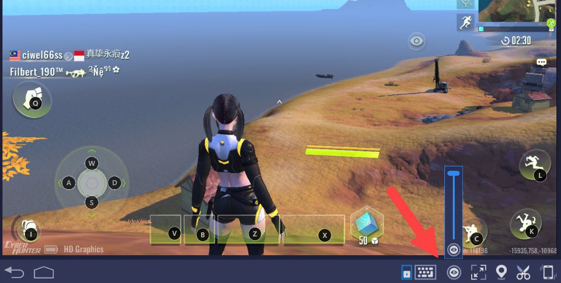 Thiết lập Game Controls khi chơi Cyber Hunter với BlueStacks