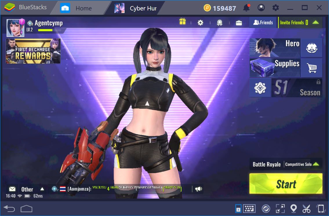 Tổng quan các loại vũ khí trong game Cyber Hunter