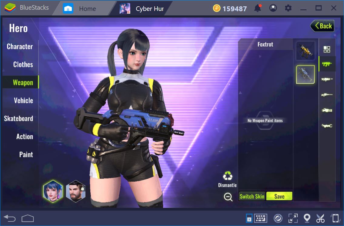 Tổng quan các loại vũ khí trong game Cyber Hunter