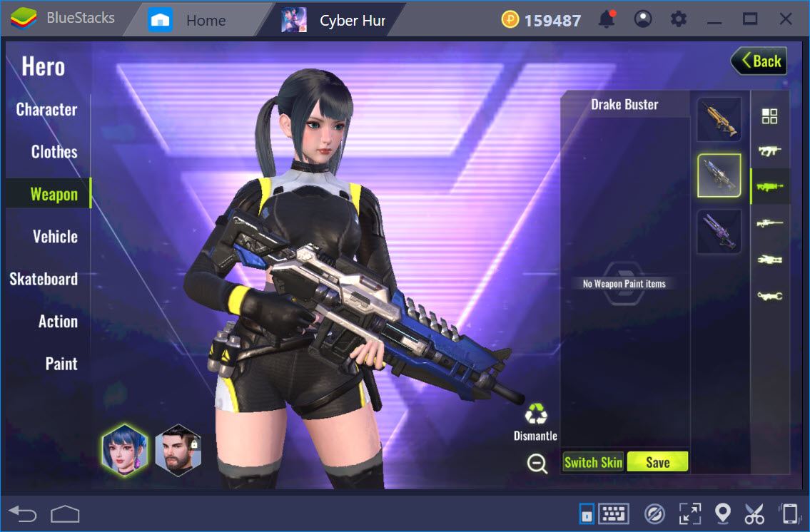 Tổng quan các loại vũ khí trong game Cyber Hunter