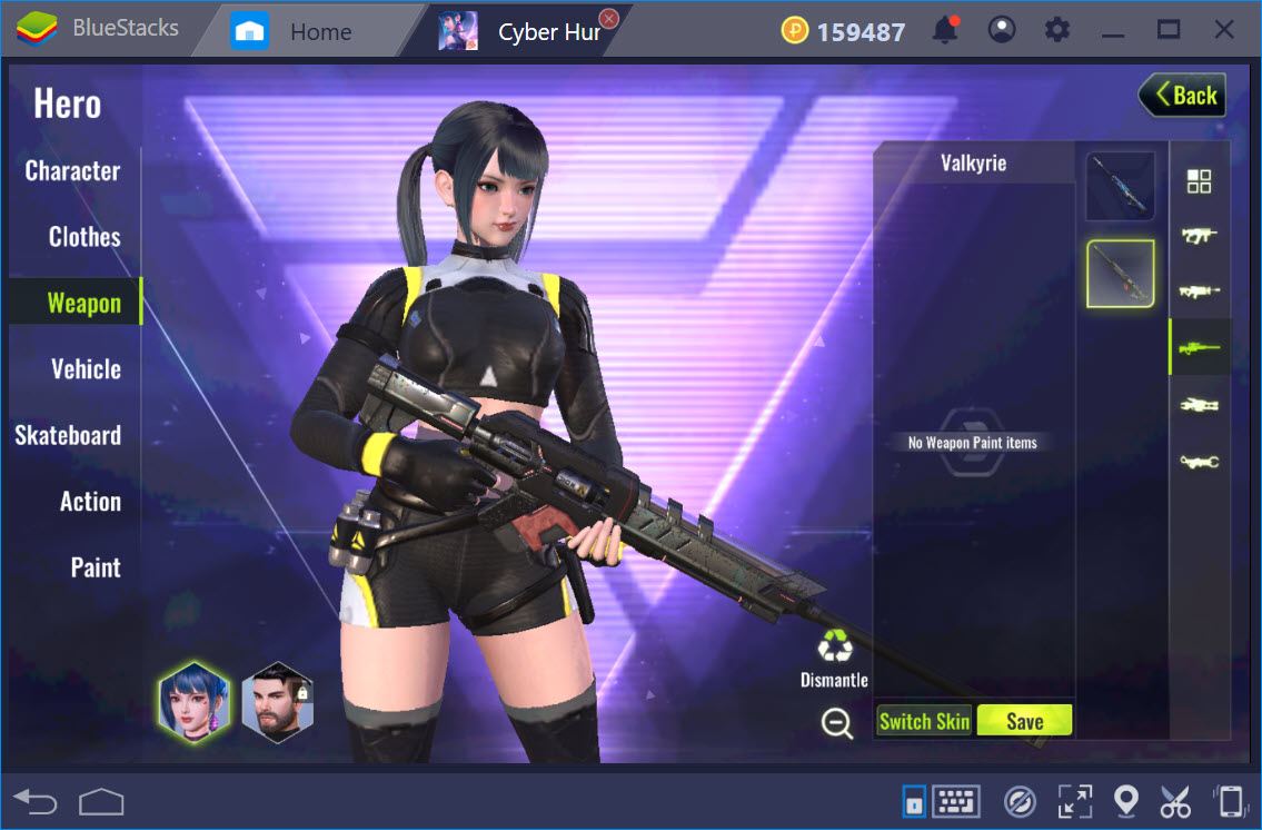 Tổng quan các loại vũ khí trong game Cyber Hunter