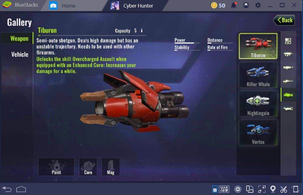 Cyber Hunter Weapons Guide Bluestacks 4