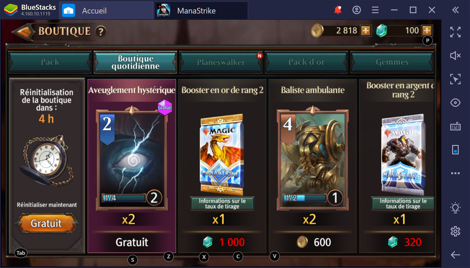 Guide pour bien débuter dans Magic : ManaStrike sur PC