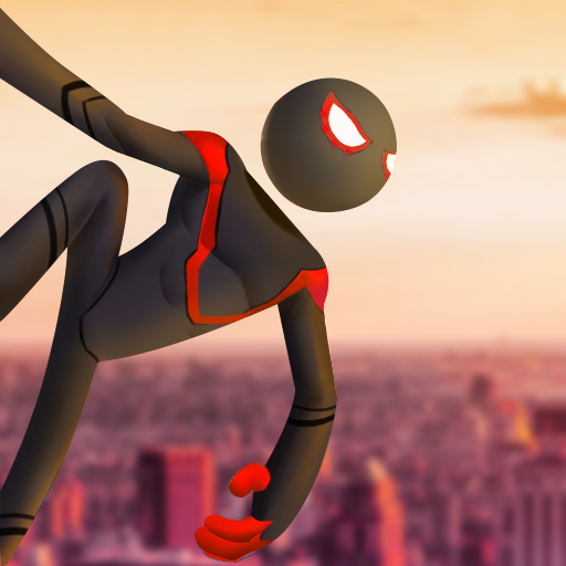 Spider Stickman Rope