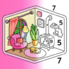 Happy Corners: Color by Number