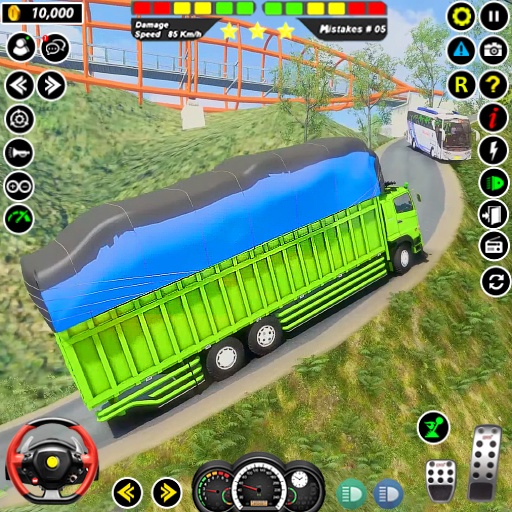 Simulator truk industri 3d