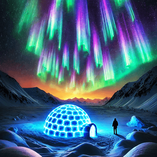 Aurora Borealis-Hintergründe