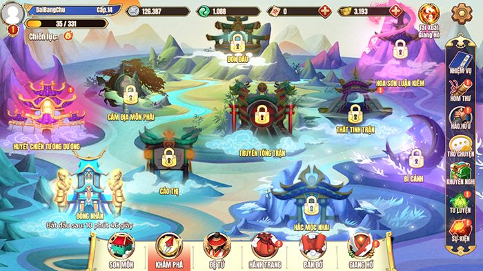 Đại Bang Chủ: Game mobile chiến thuật Kim Dung hứa hẹn hấp dẫn sẽ ra mắt ngày 16/8