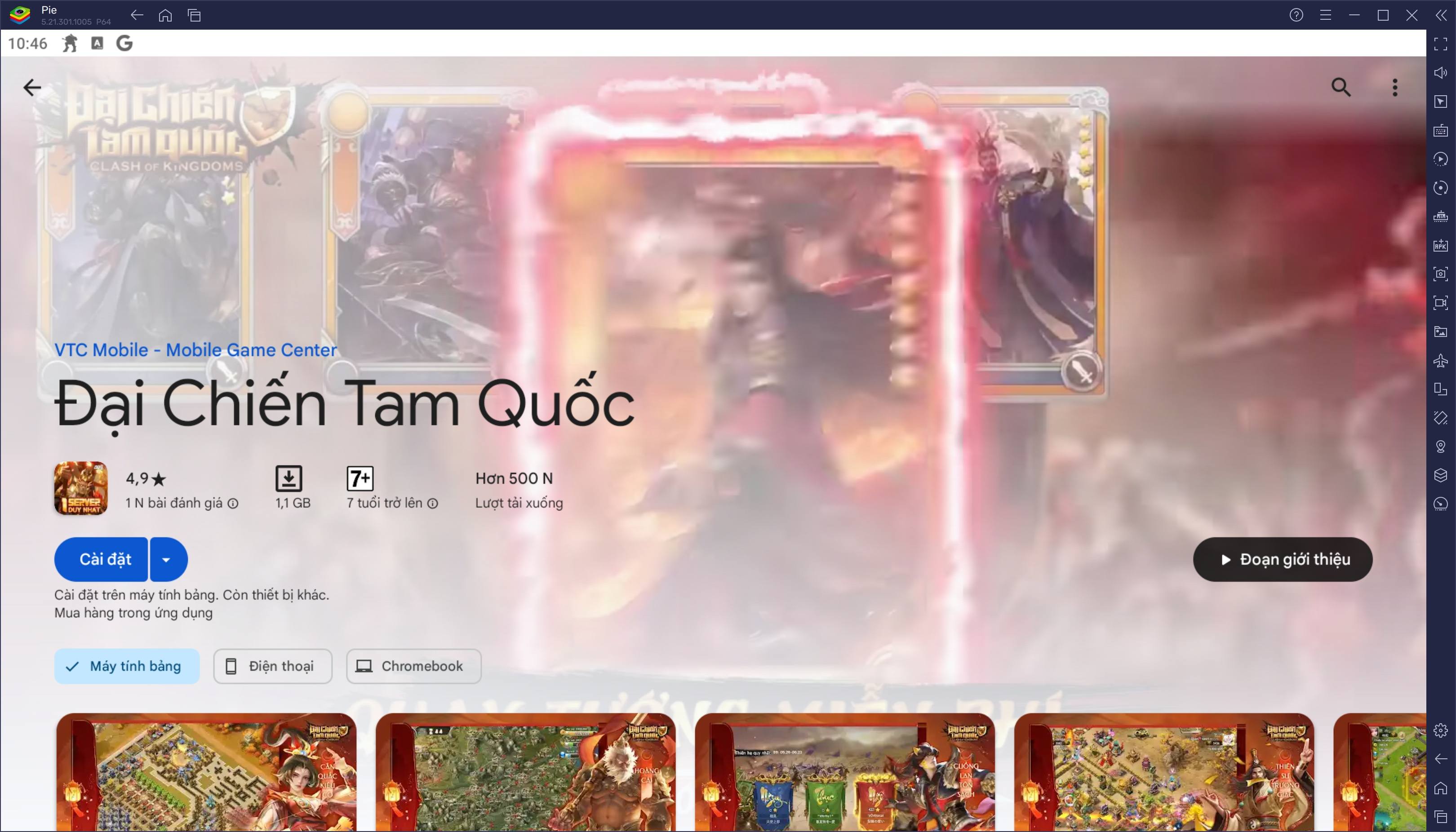 Trở thành lãnh chúa thống nhất thiên hạ khi chơi Đại Chiến Tam Quốc trên PC với BlueStacks