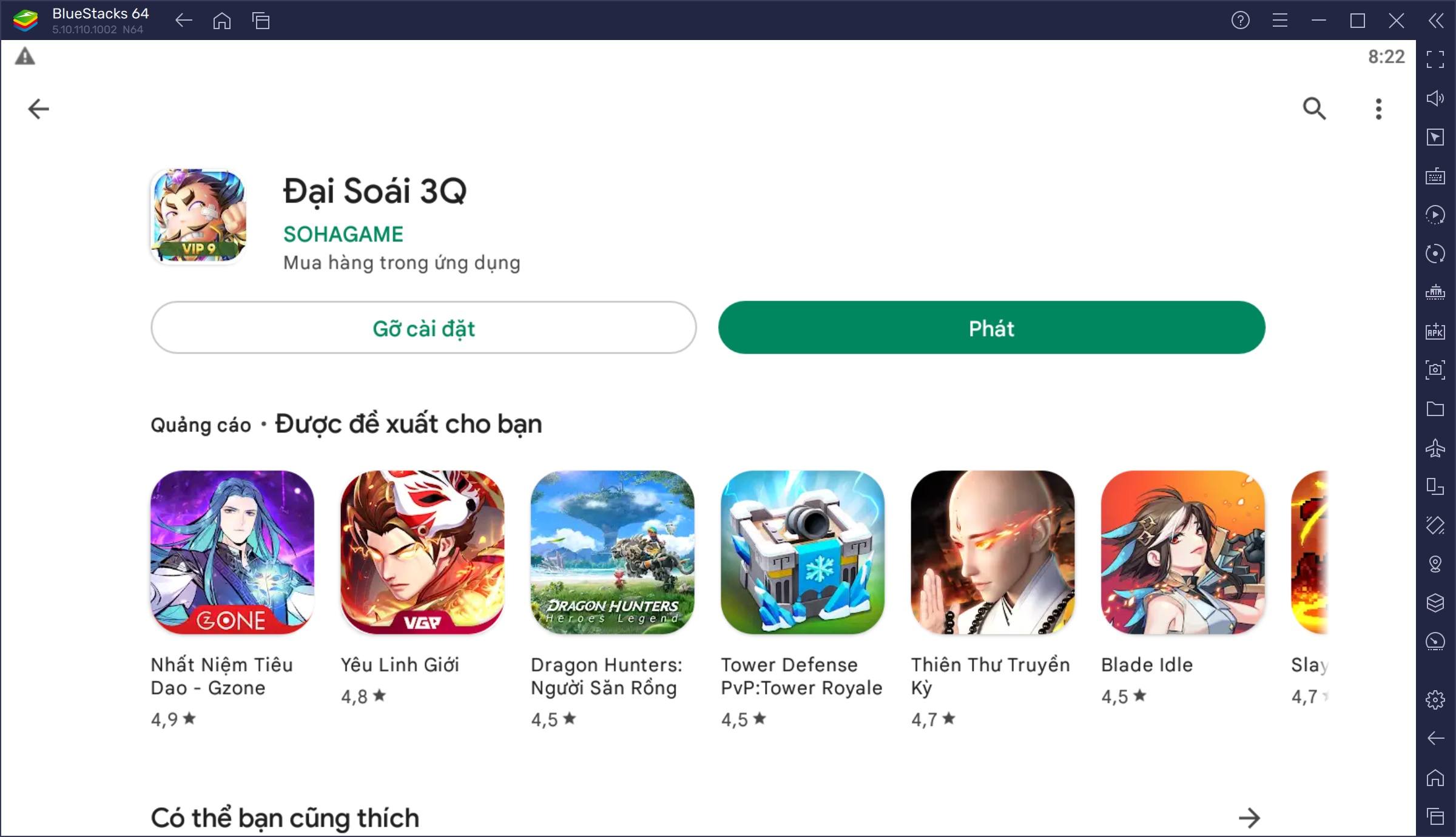 Cùng chơi Đại Soái 3Q trên PC với BlueStacks