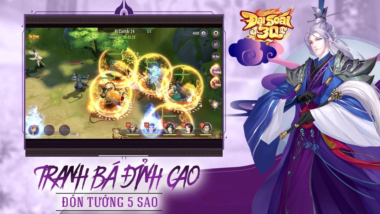 Đại Soái 3Q: Game đấu tướng tự do sắp được SohaGame phát hành