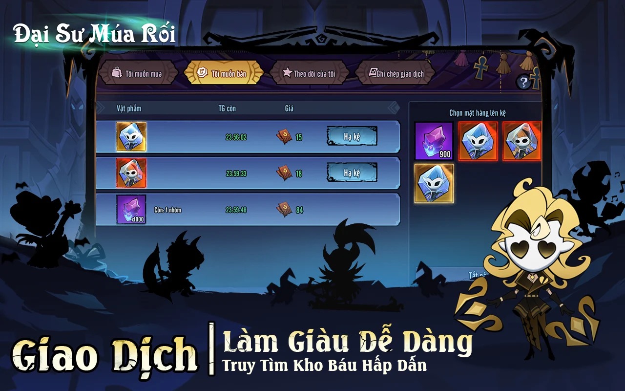 Đại Sư Múa Rối: Tựa game nhập vai thủ thành mới bất ngờ ra mắt