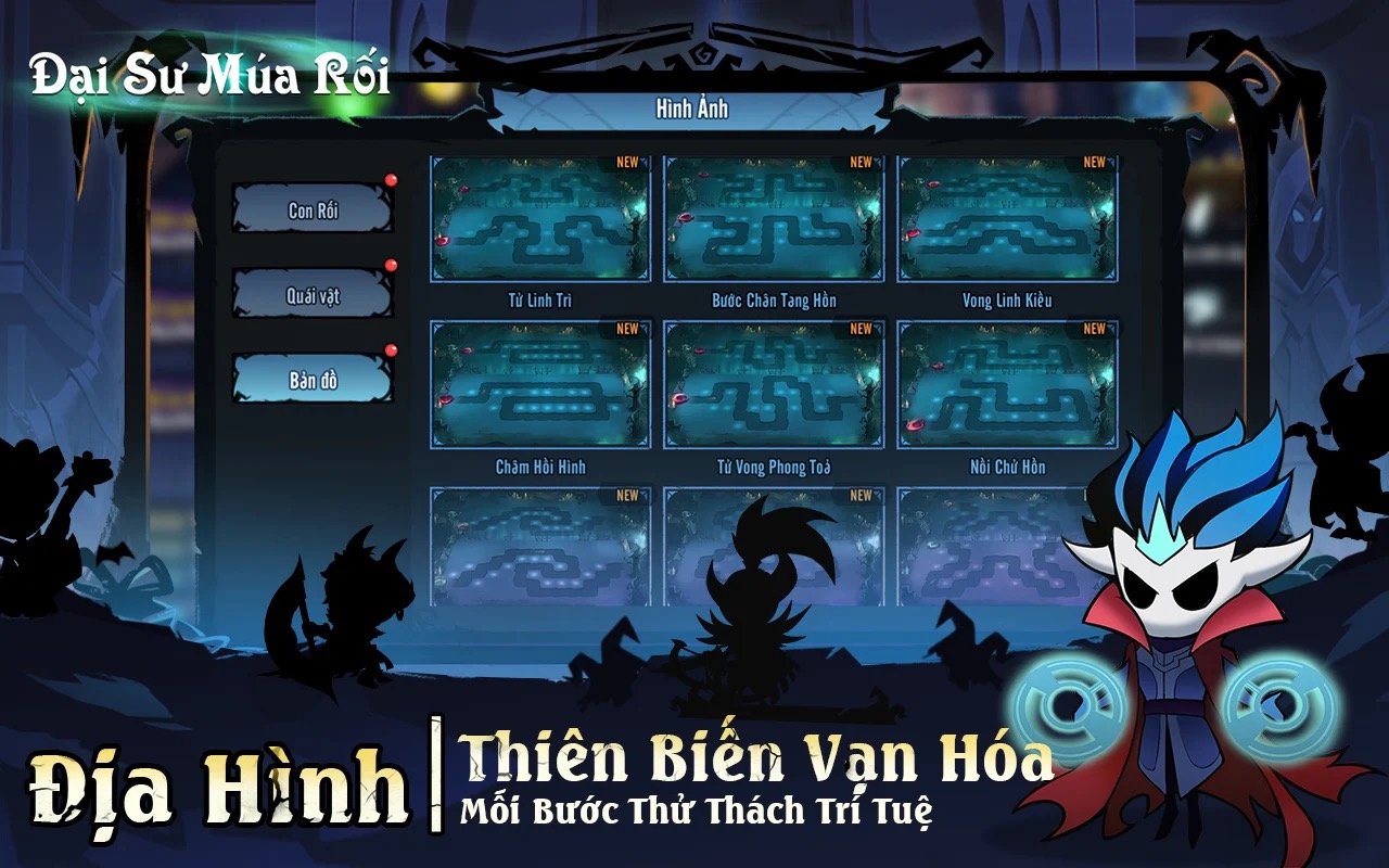 Đại Sư Múa Rối: Tựa game nhập vai thủ thành mới bất ngờ ra mắt